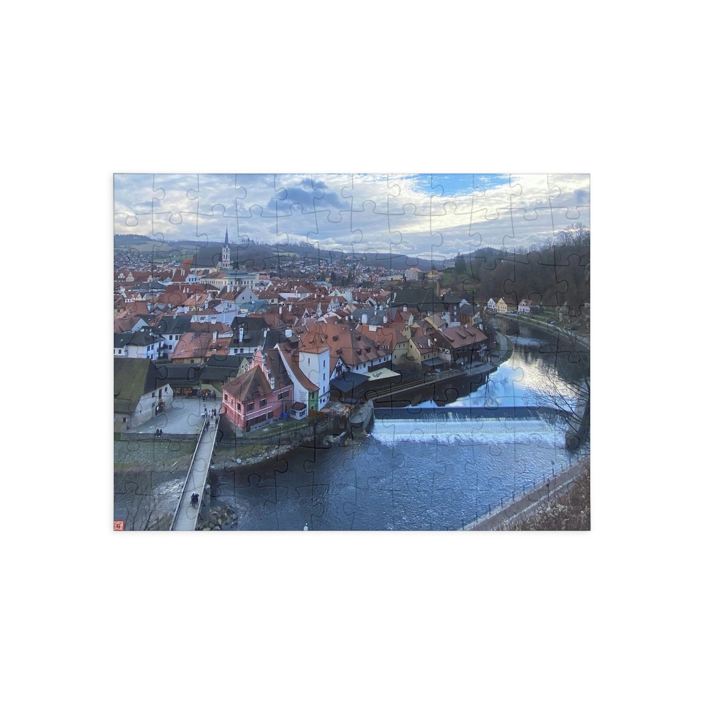 The River of Český Krumlov | Czech Republic | Puzzle (96, 252, 500, 1000-Piece)
