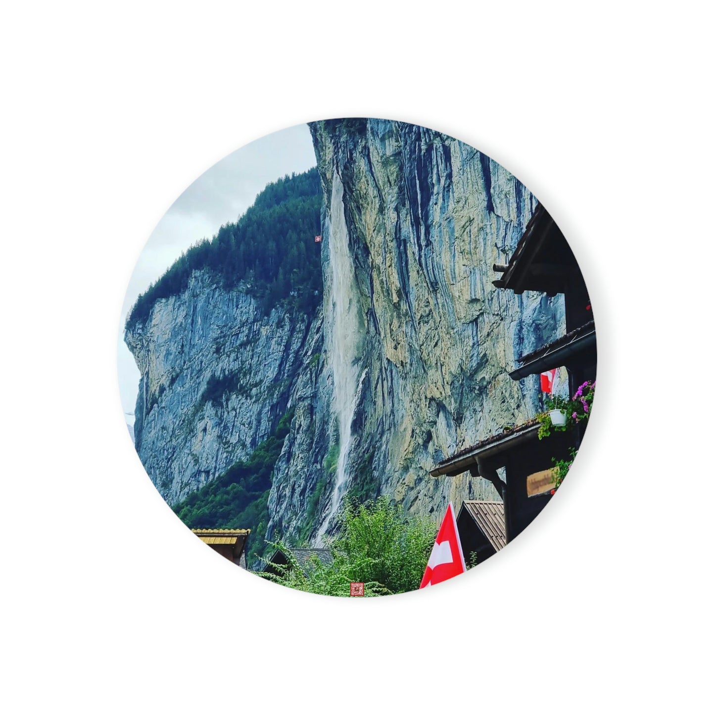 Lauterbrunnen | Switzerland | Cork Back Coaster