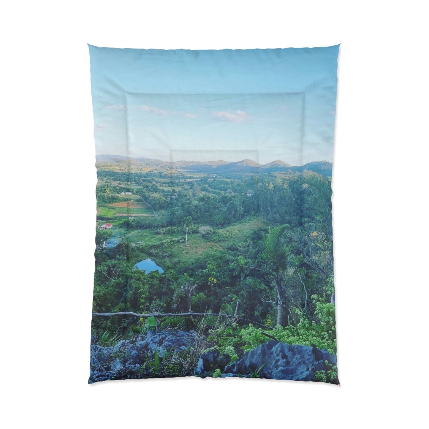 Viñales from above | Cuba | Comforter