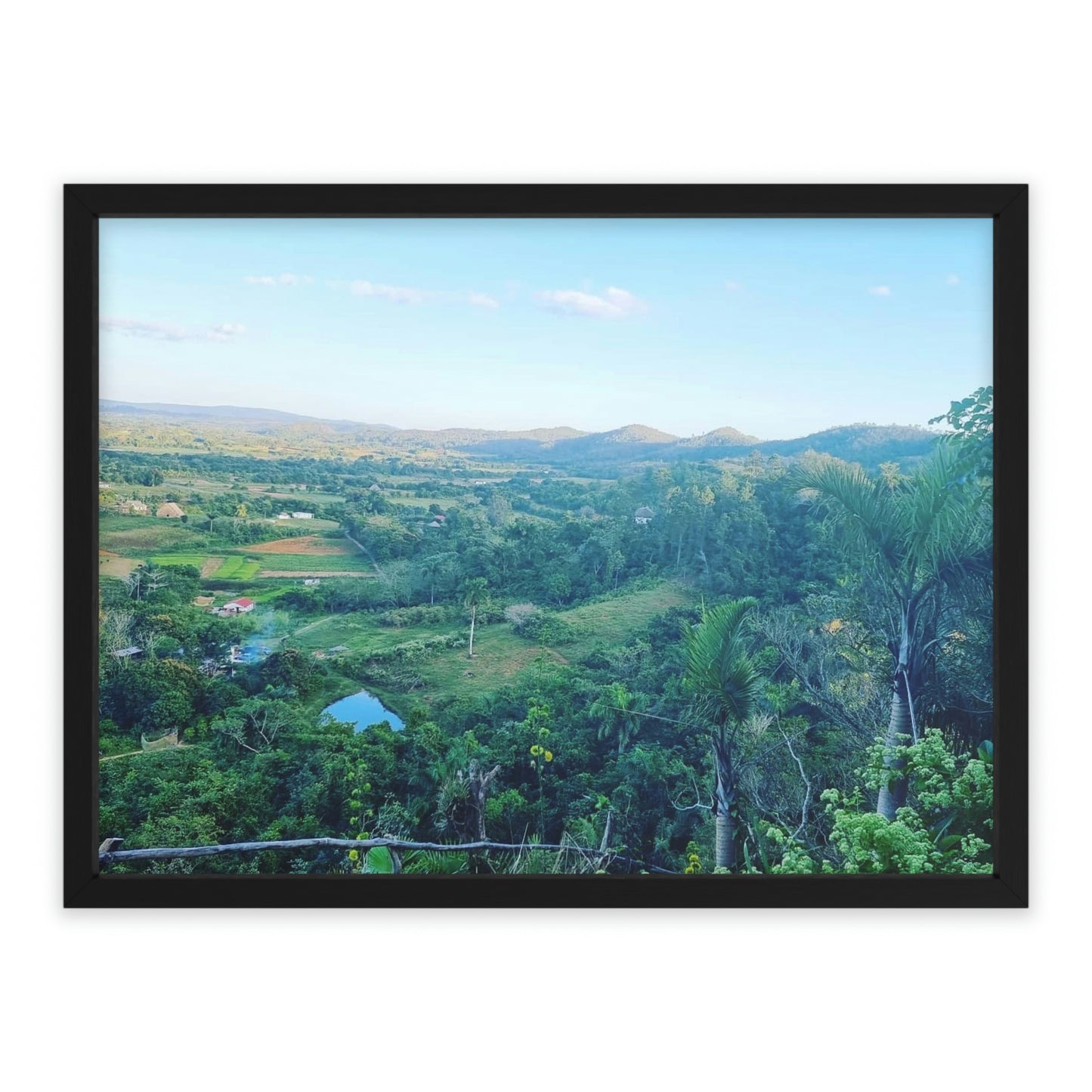 Viñales from above | Cuba | Framed Poster - All sizes