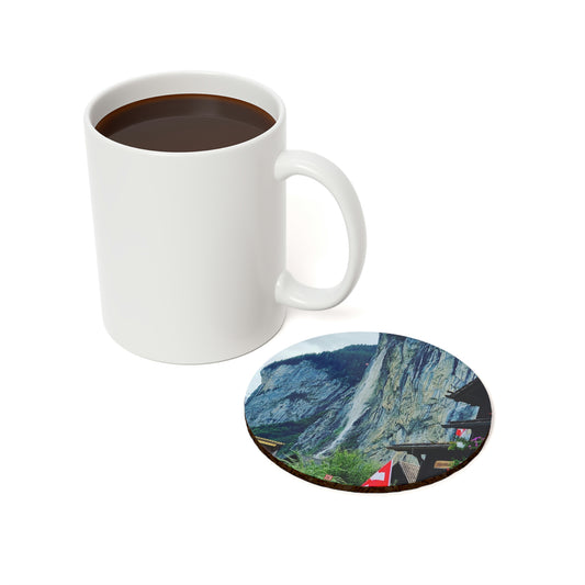 Lauterbrunnen | Switzerland | Cork Back Coaster