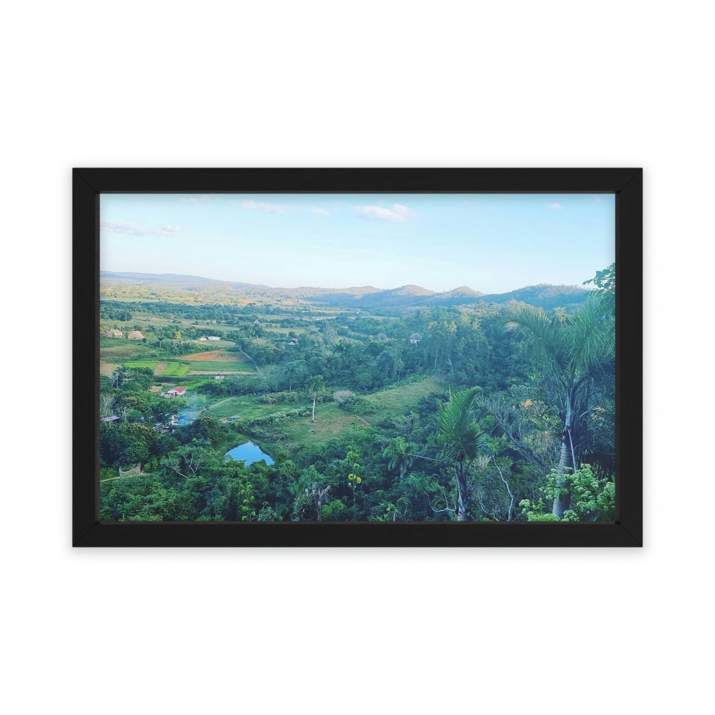 Viñales from above | Cuba | Framed Poster - All sizes
