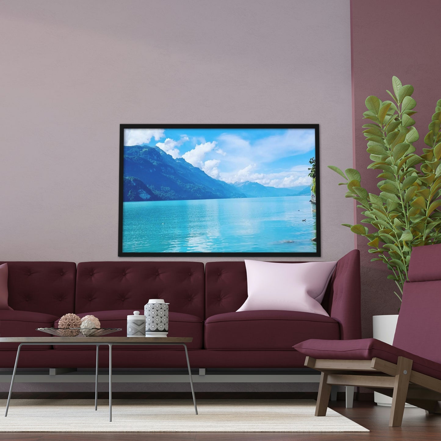 Lake Brienz | Switzerland | Framed Poster - All sizes