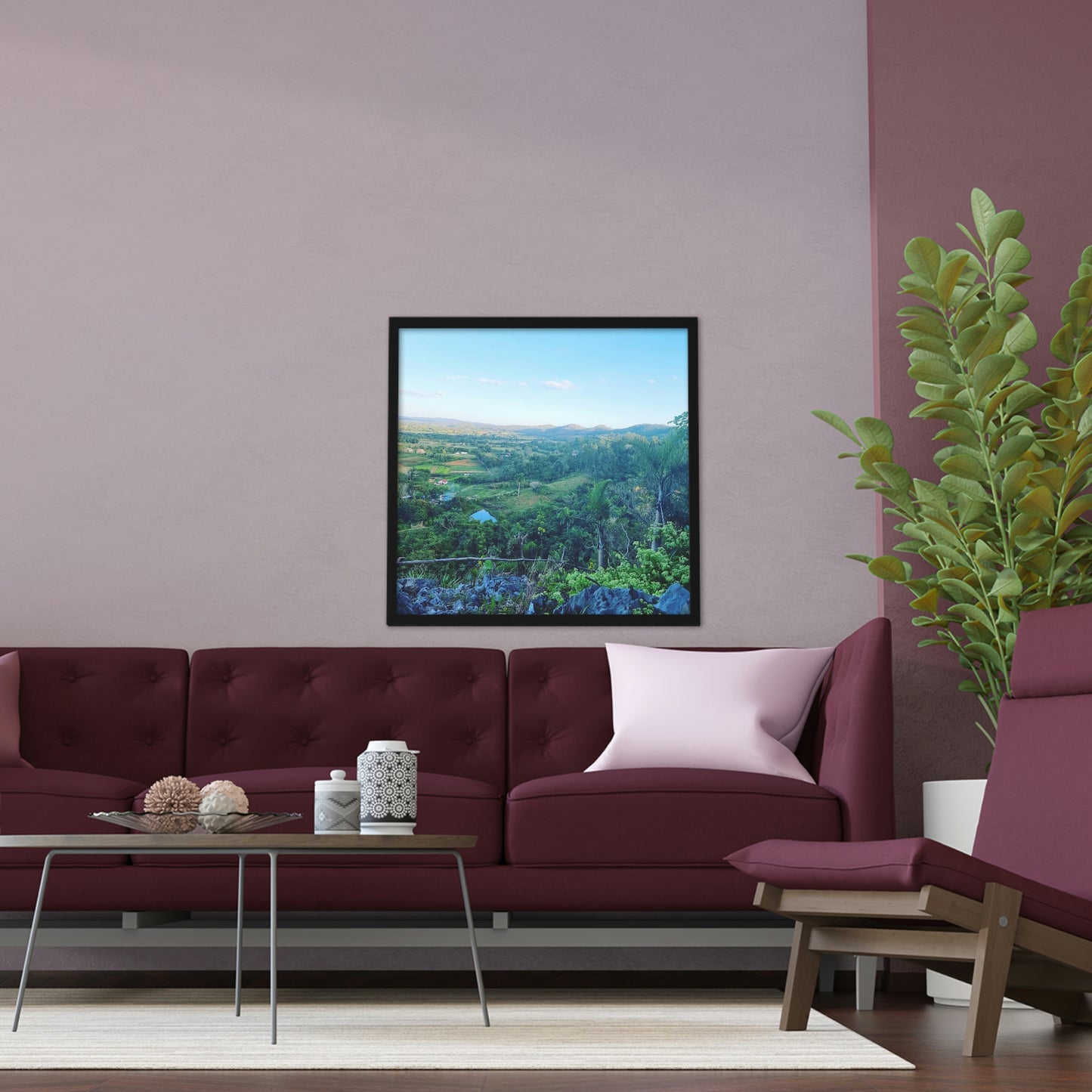 Viñales from above | Cuba | Framed Poster - All sizes