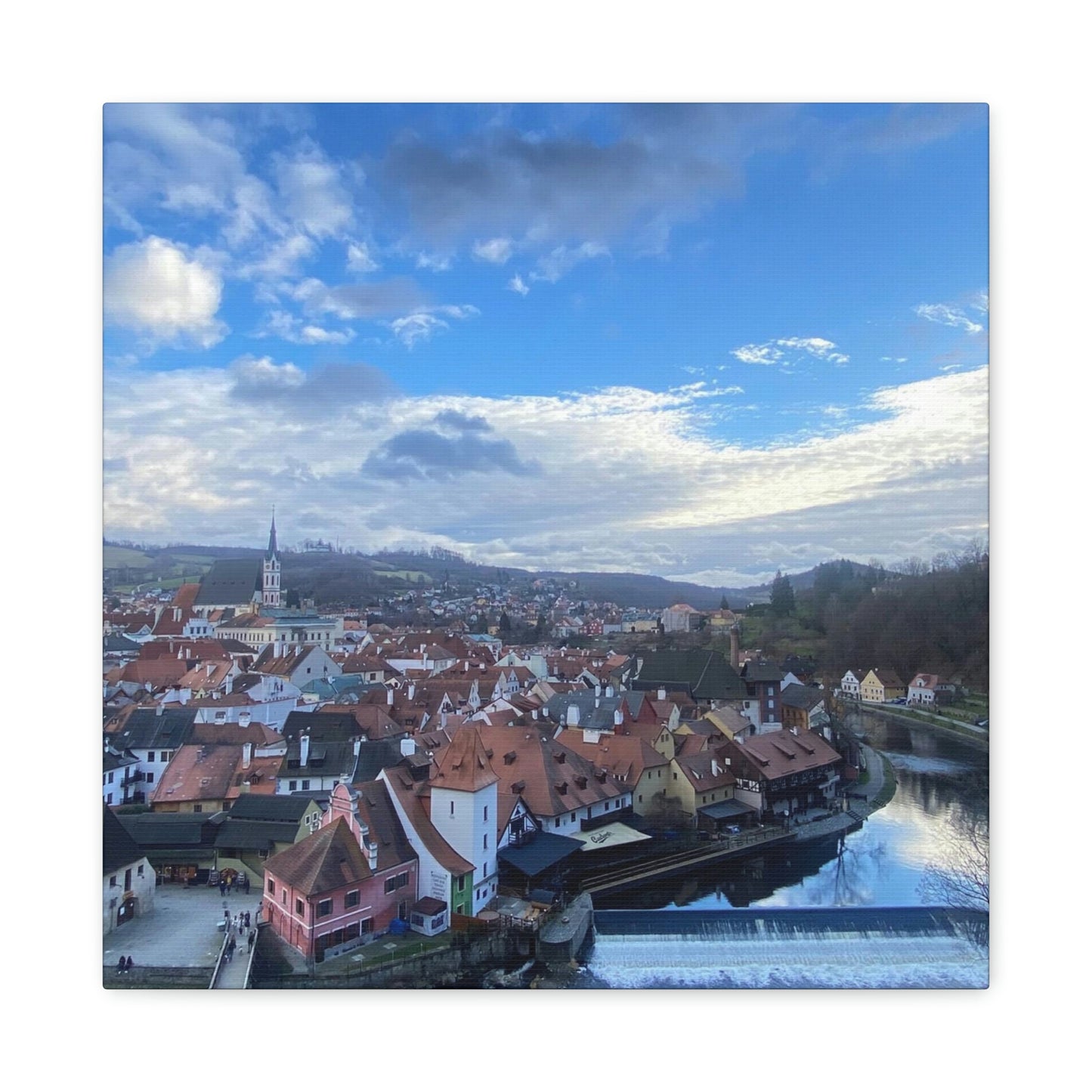The River of Český Krumlov | Czech Republic | Canvas