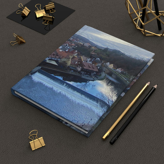 The River of Český Krumlov | Czech Republic | Hardcover Journal Matte