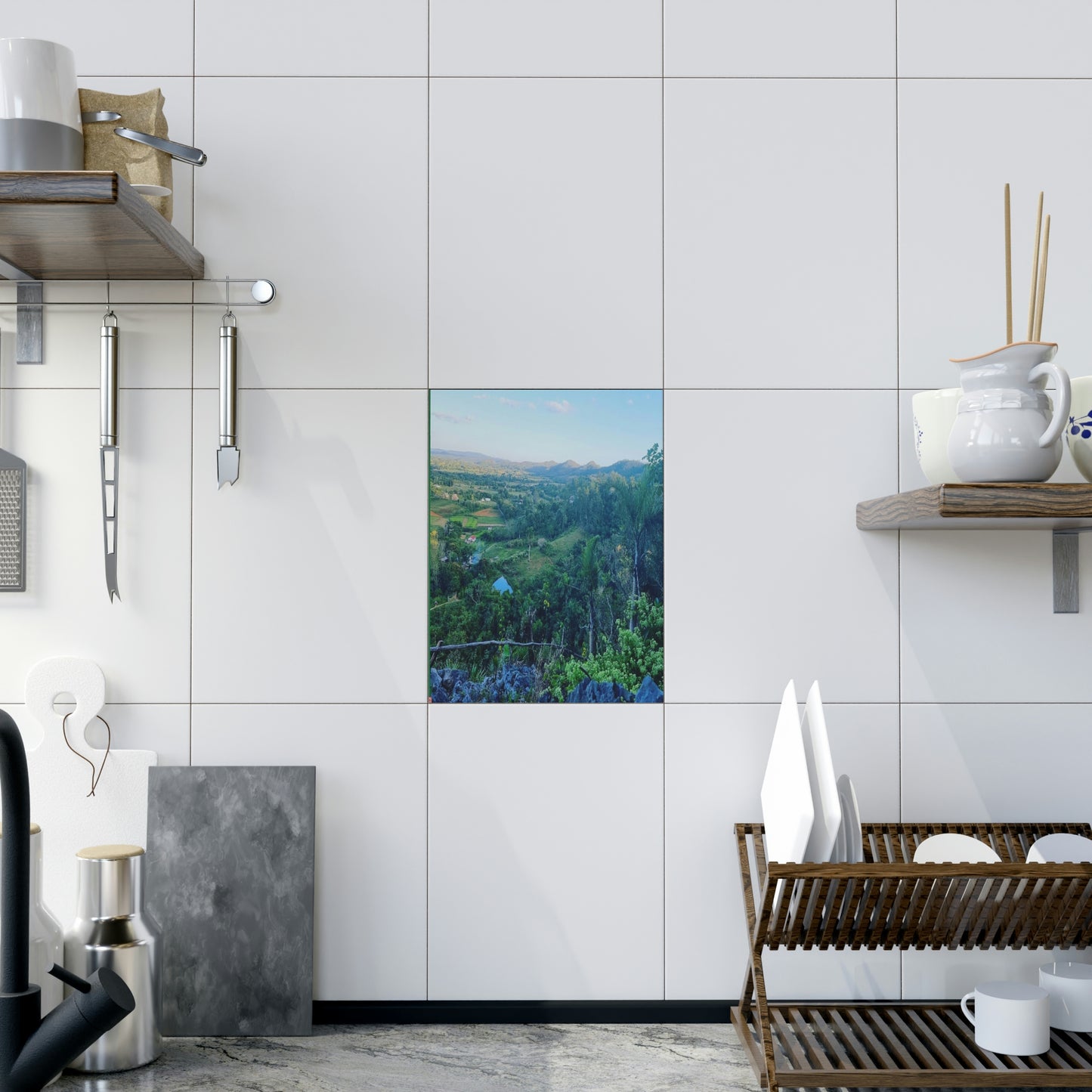 Viñales from above | Cuba | Ceramic Photo Tile