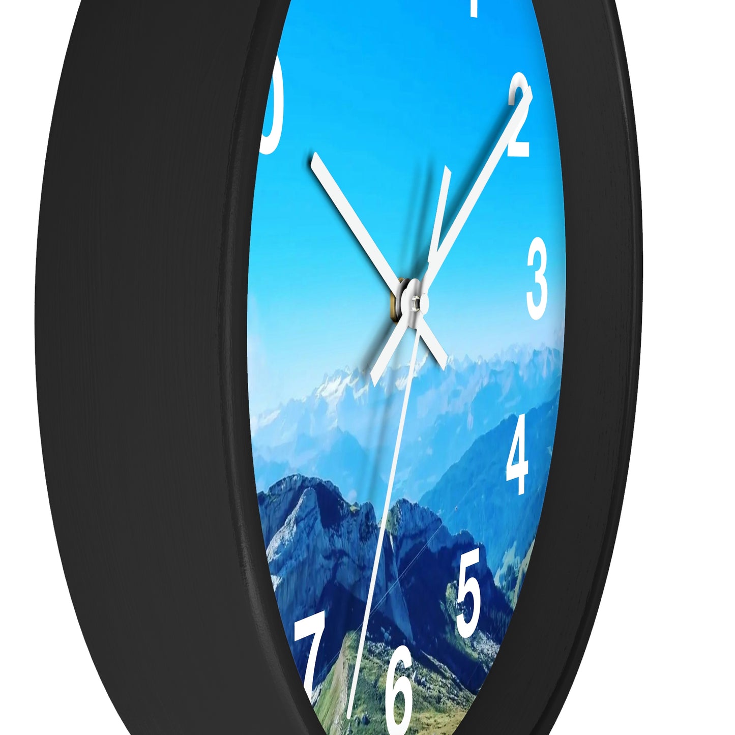 Vista del monte Pilatus | Suiza | reloj de pared
