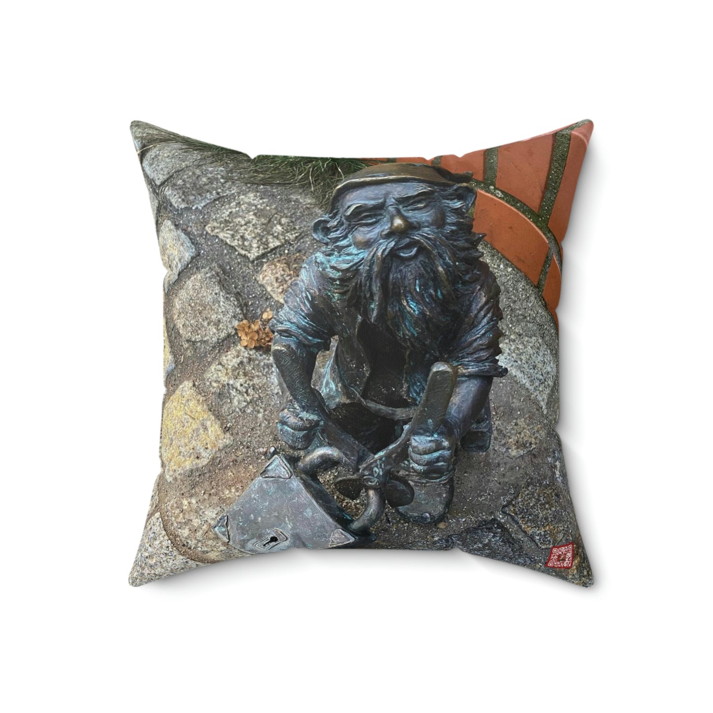 The dwarf | Poland | Spun Polyester Square Pillow