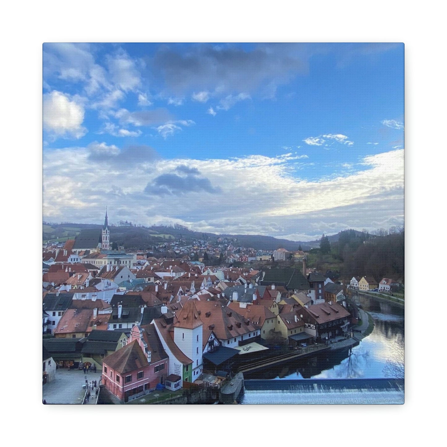 The River of Český Krumlov | Czech Republic | Canvas