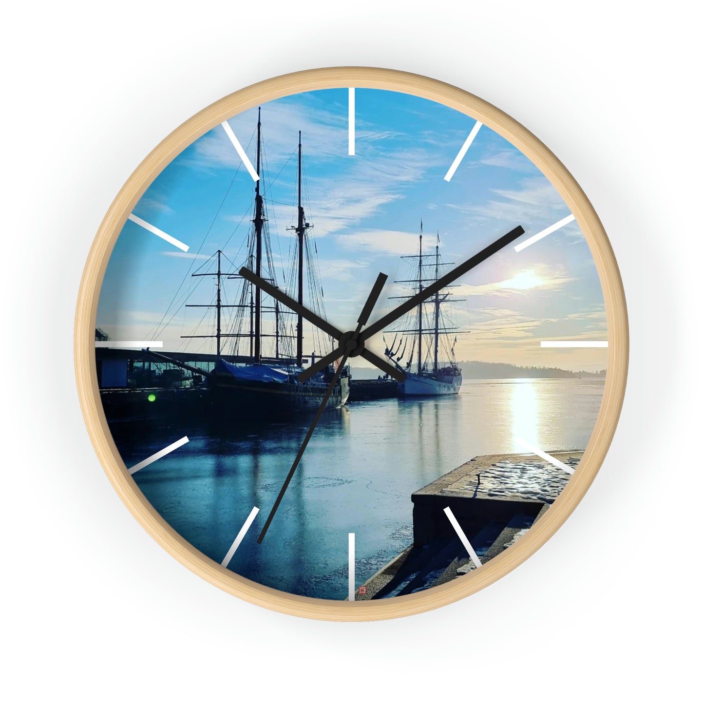 Honnørbrygga | Norway | Wall clock