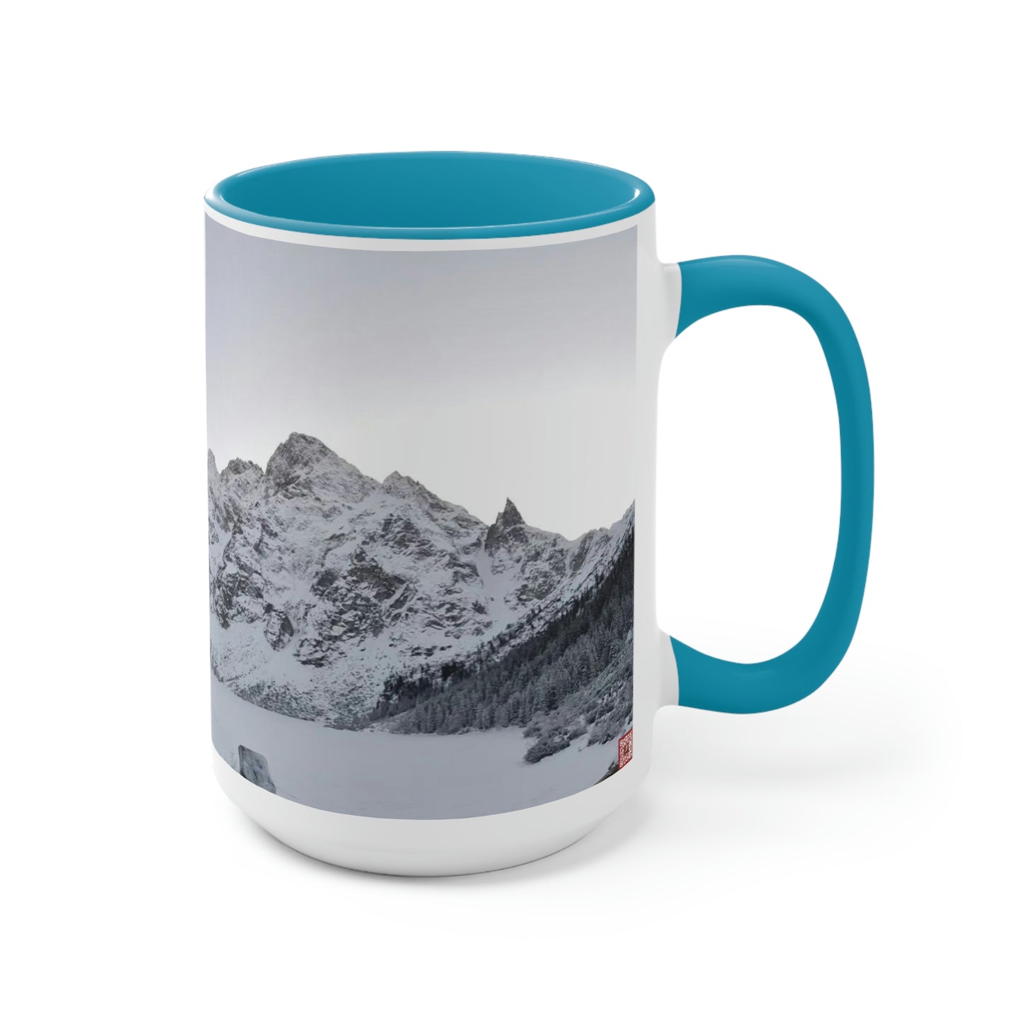 Morskie Oko | Poland | Two-Tone Coffee Mugs, 15oz
