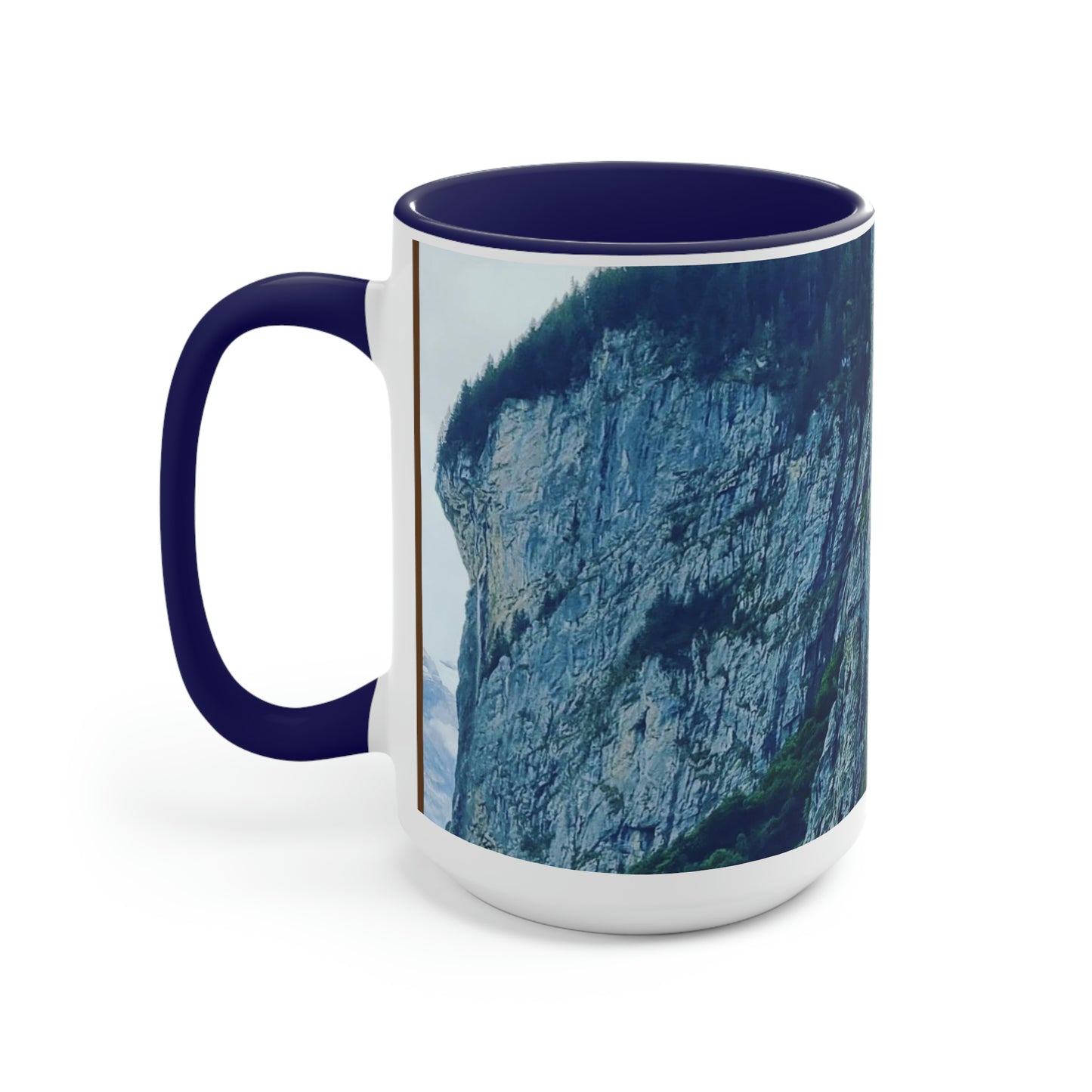 Lauterbrunnen | Switzerland | Two-Tone Coffee Mugs, 15oz
