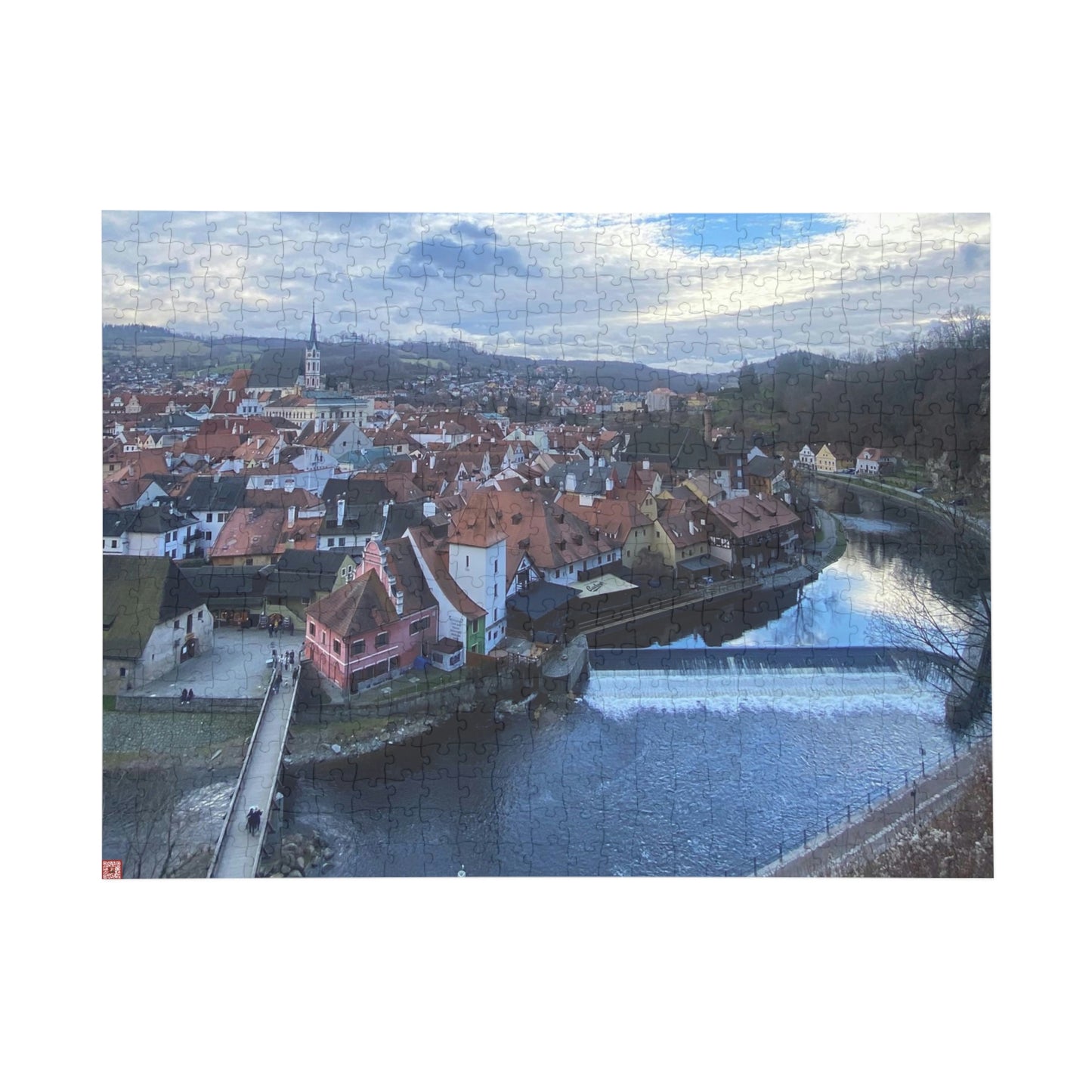 The River of Český Krumlov | Czech Republic | Puzzle (96, 252, 500, 1000-Piece)