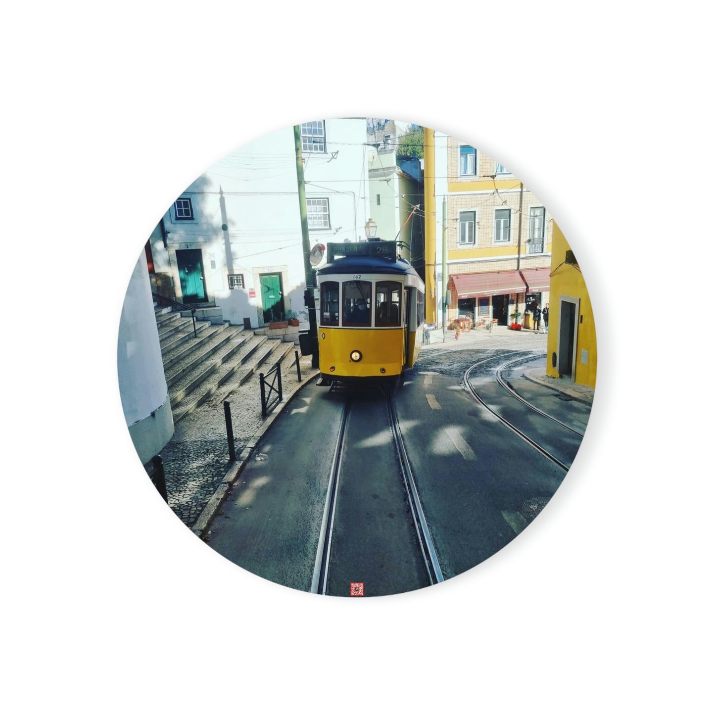Remodelado Tram | Portugal | Cork Back Coaster