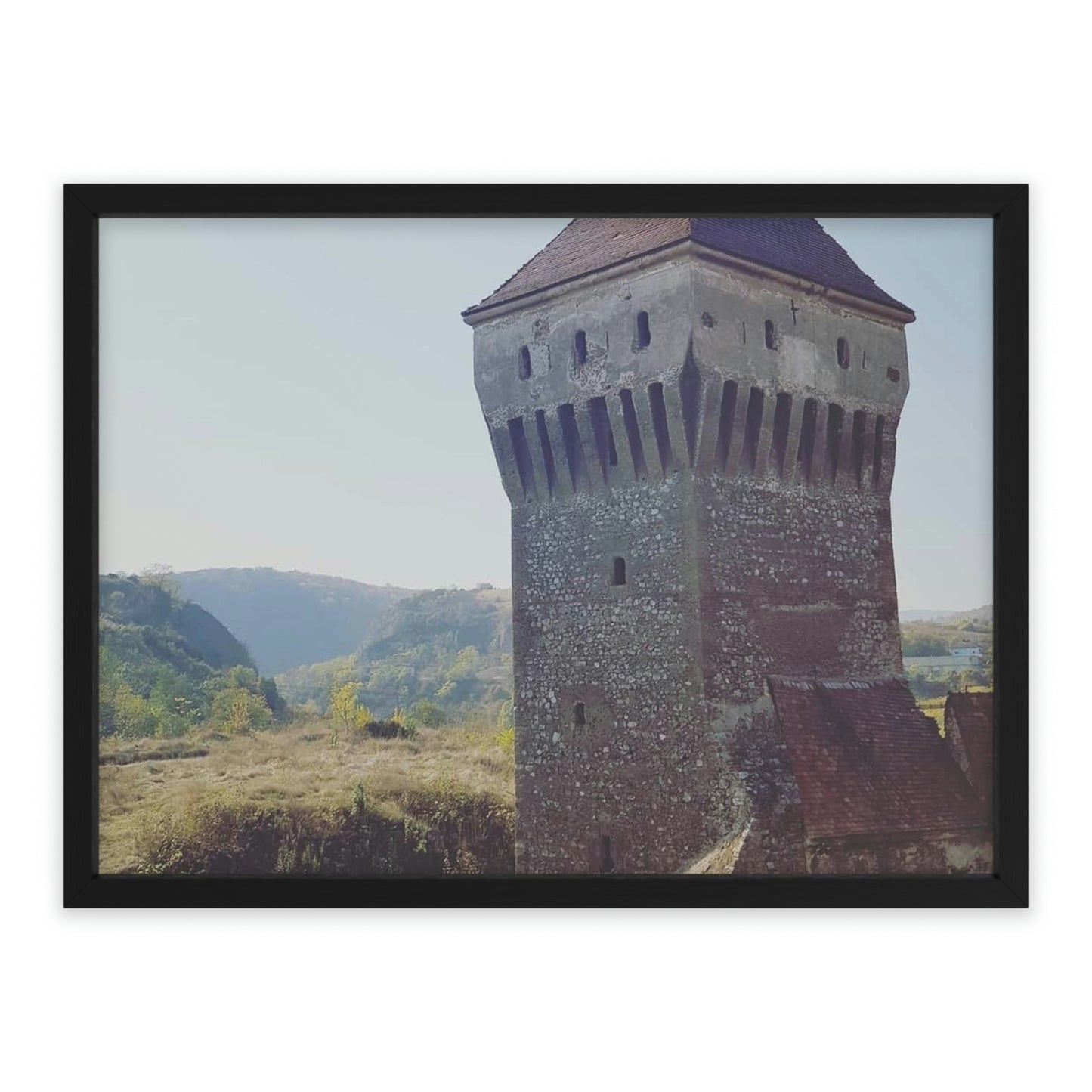 Hunedoara Castle Corvinilor | Romania | Framed Poster - All sizes