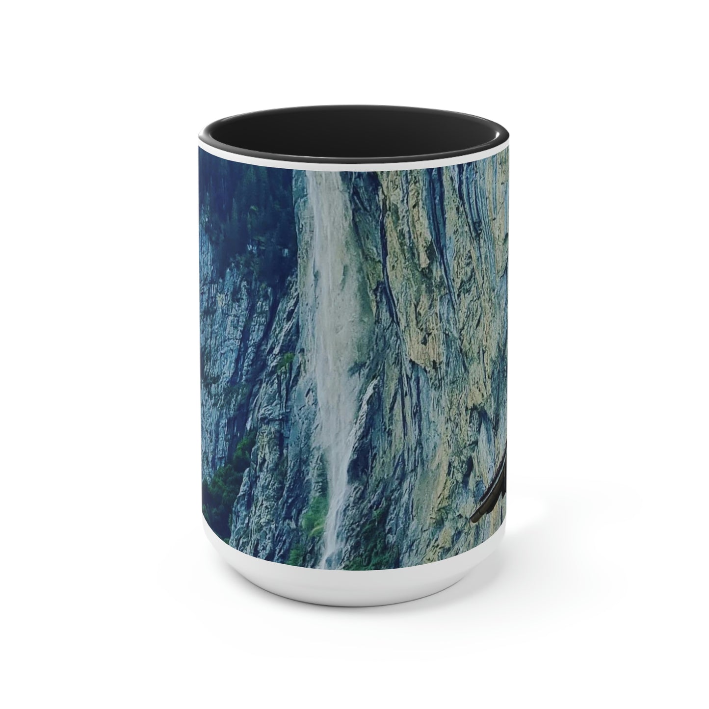 Lauterbrunnen | Switzerland | Two-Tone Coffee Mugs, 15oz