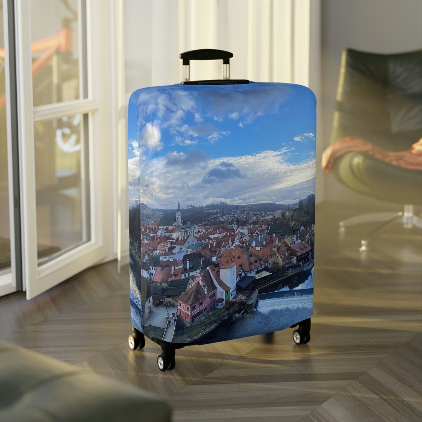 The River of Český Krumlov | Czech Republic | Luggage Cover
