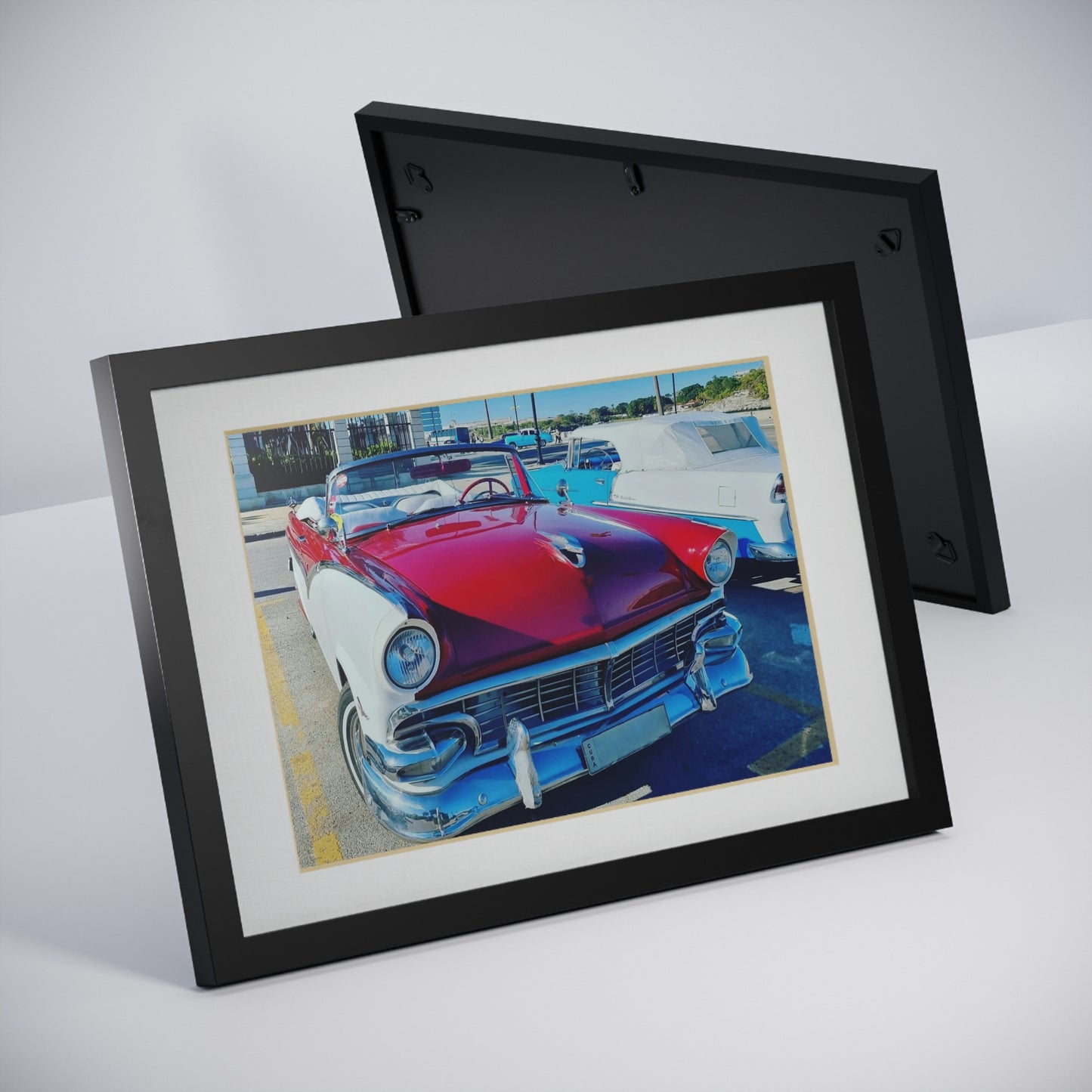 The Vehicle | Cuba | Framed Posters, Black