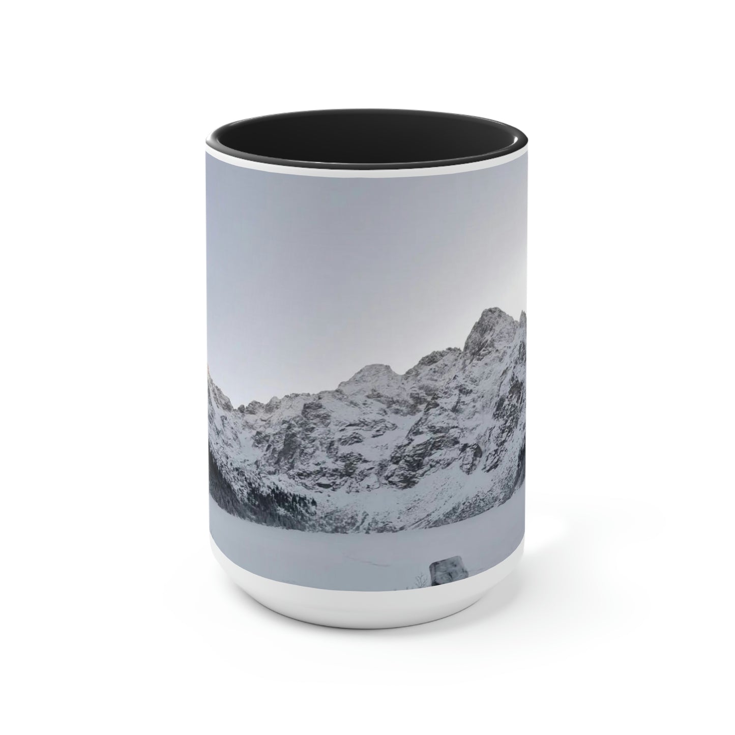 Morskie Oko | Poland | Two-Tone Coffee Mugs, 15oz