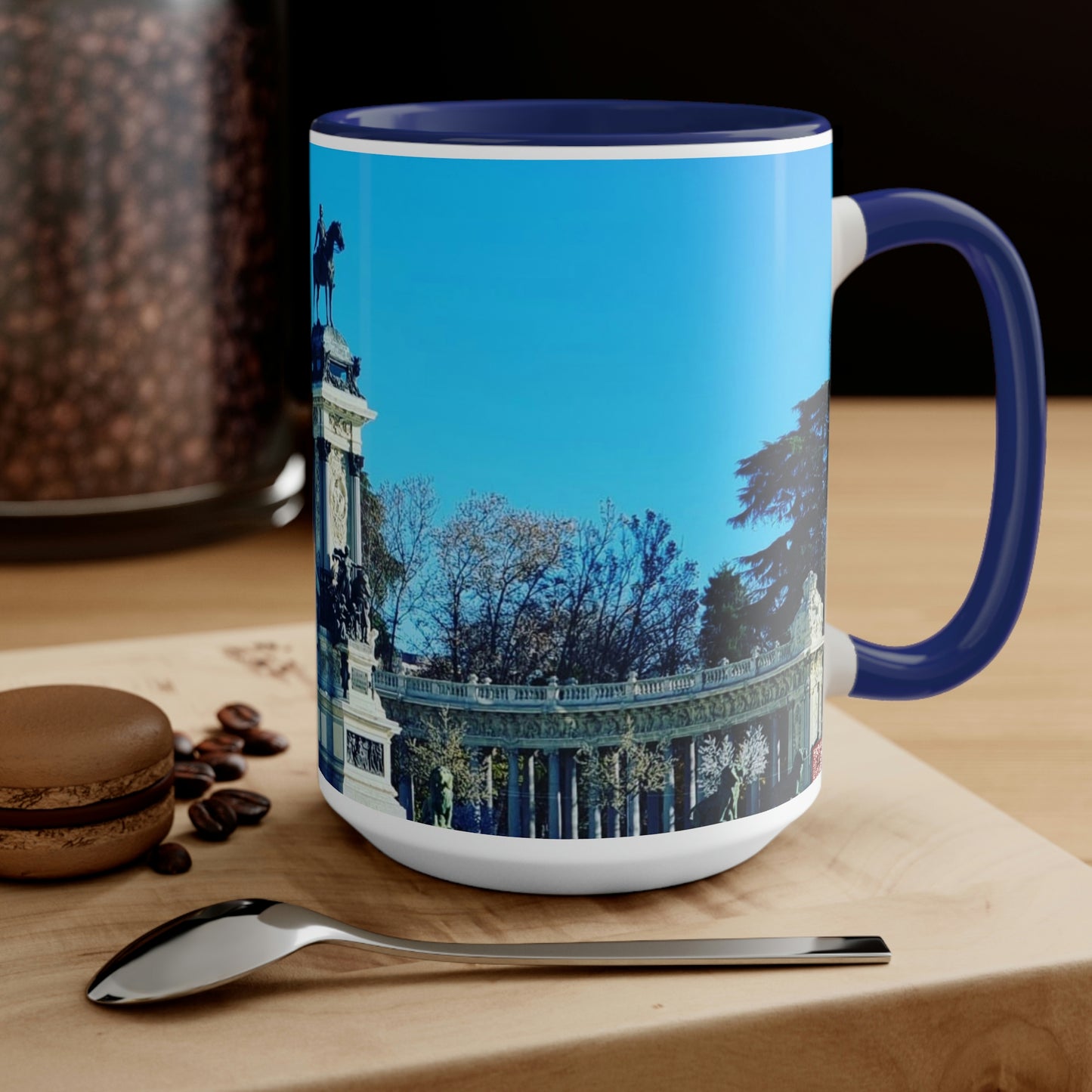 Alfonso XII | Spain | Two-Tone Coffee Mugs, 15oz