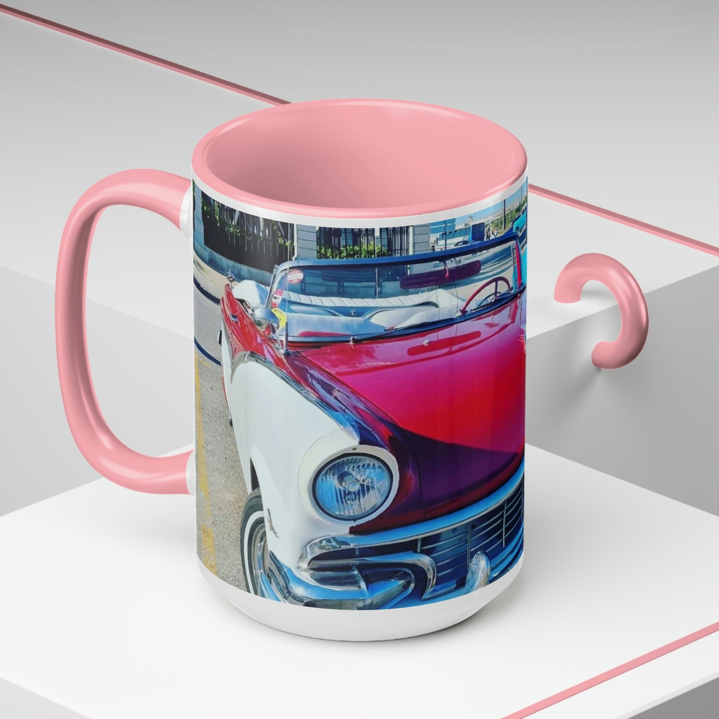 The Vehicle | Cuba | Two-Tone Coffee Mugs, 15oz