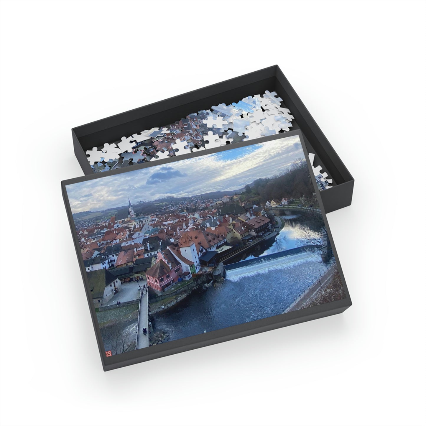 The River of Český Krumlov | Czech Republic | Puzzle (96, 252, 500, 1000-Piece)