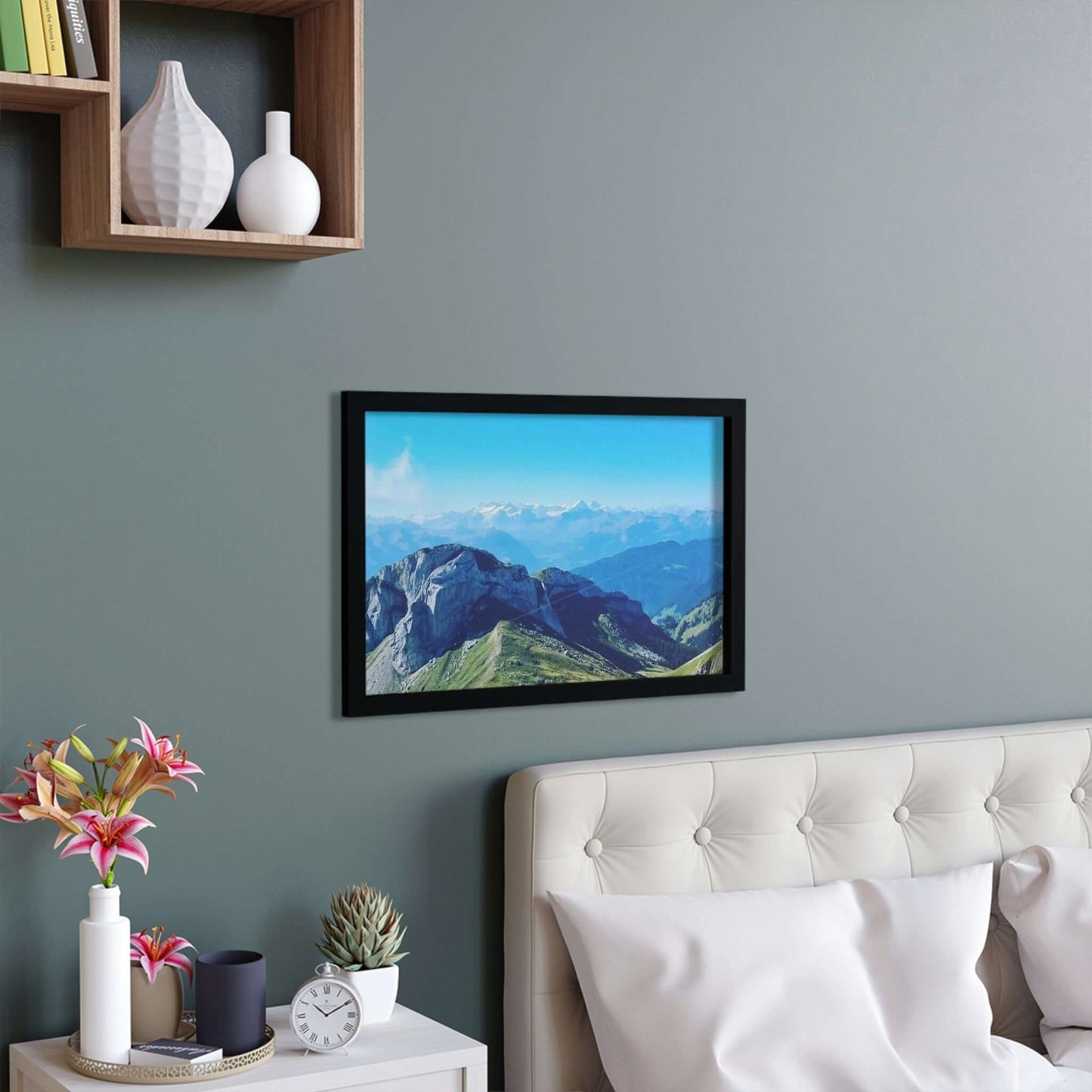 The Mt. Pilatus View | Switzerland | Framed Poster - All sizes