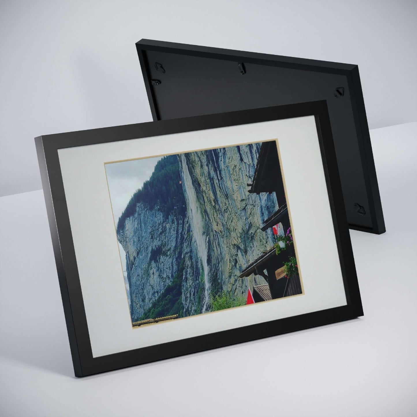 Lauterbrunnen | Switzerland | Framed Posters, Black