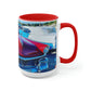 The Vehicle | Cuba | Two-Tone Coffee Mugs, 15oz
