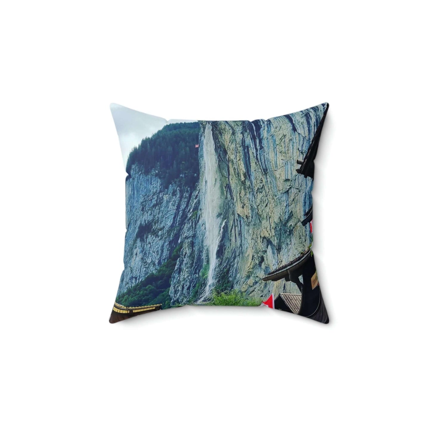 Lauterbrunnen | Switzerland | Spun Polyester Square Pillow