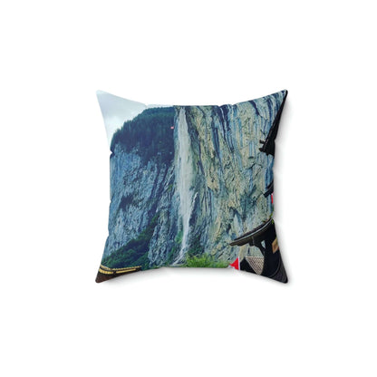 Lauterbrunnen | Switzerland | Spun Polyester Square Pillow