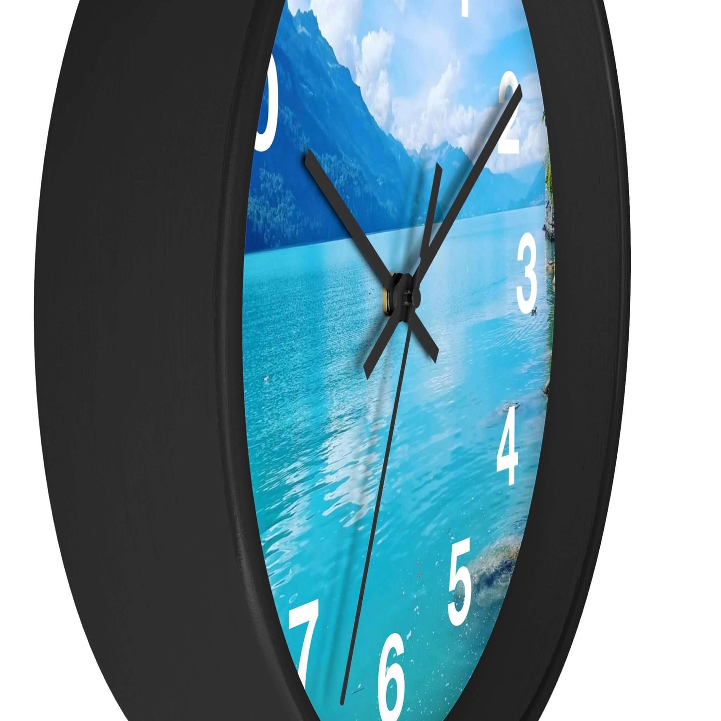 Lago de Brienz | Suiza | reloj de pared