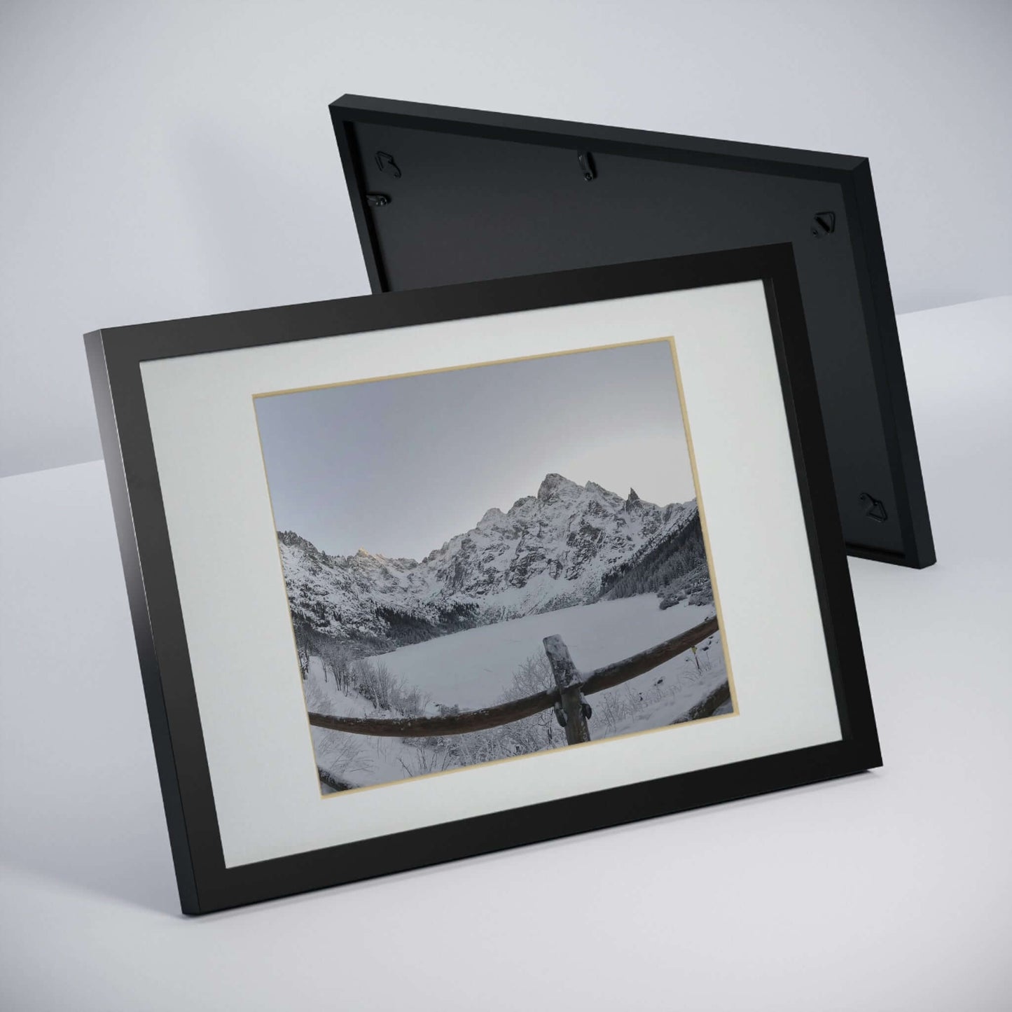 Morskie Oko | Poland | Framed Posters, Black