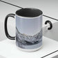 Morskie Oko | Polonia | Tazas de café de dos tonos, 15 oz