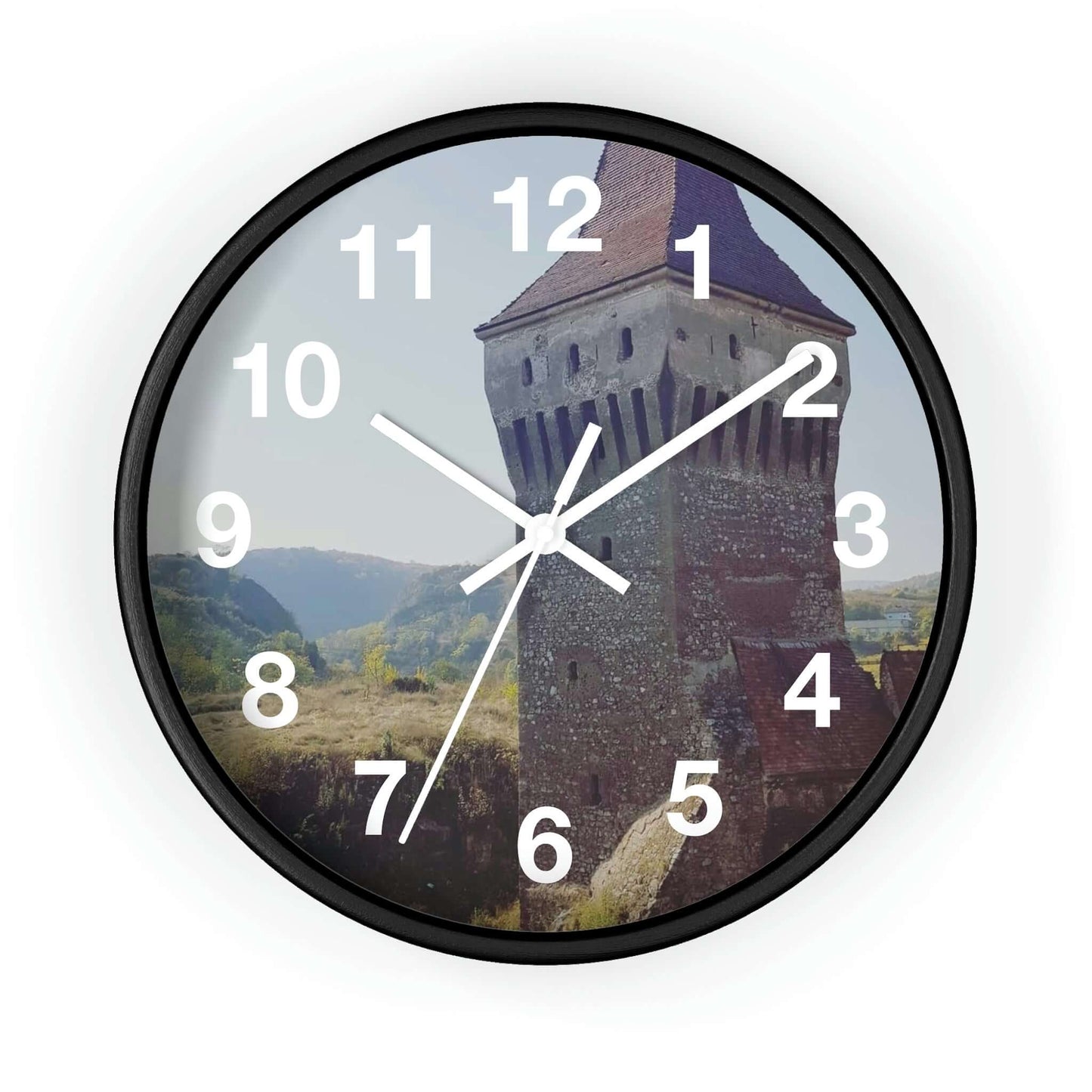 Castillo de Hunedoara Corvinilor | Rumania | reloj de pared