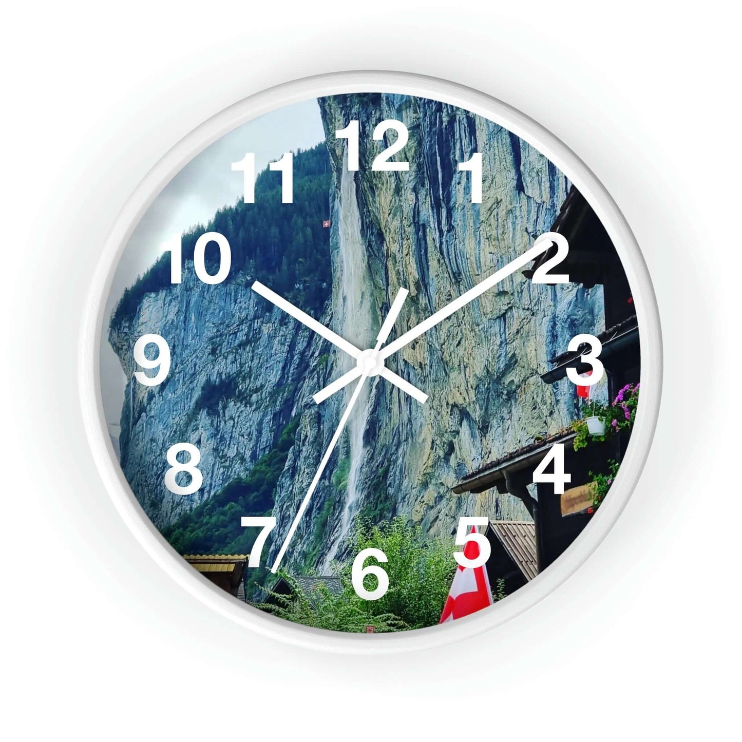 Lauterbrunnen | Suiza | reloj de pared