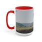 Hunedoara Castle Corvinilor | Romania | Two-Tone Coffee Mugs, 15oz