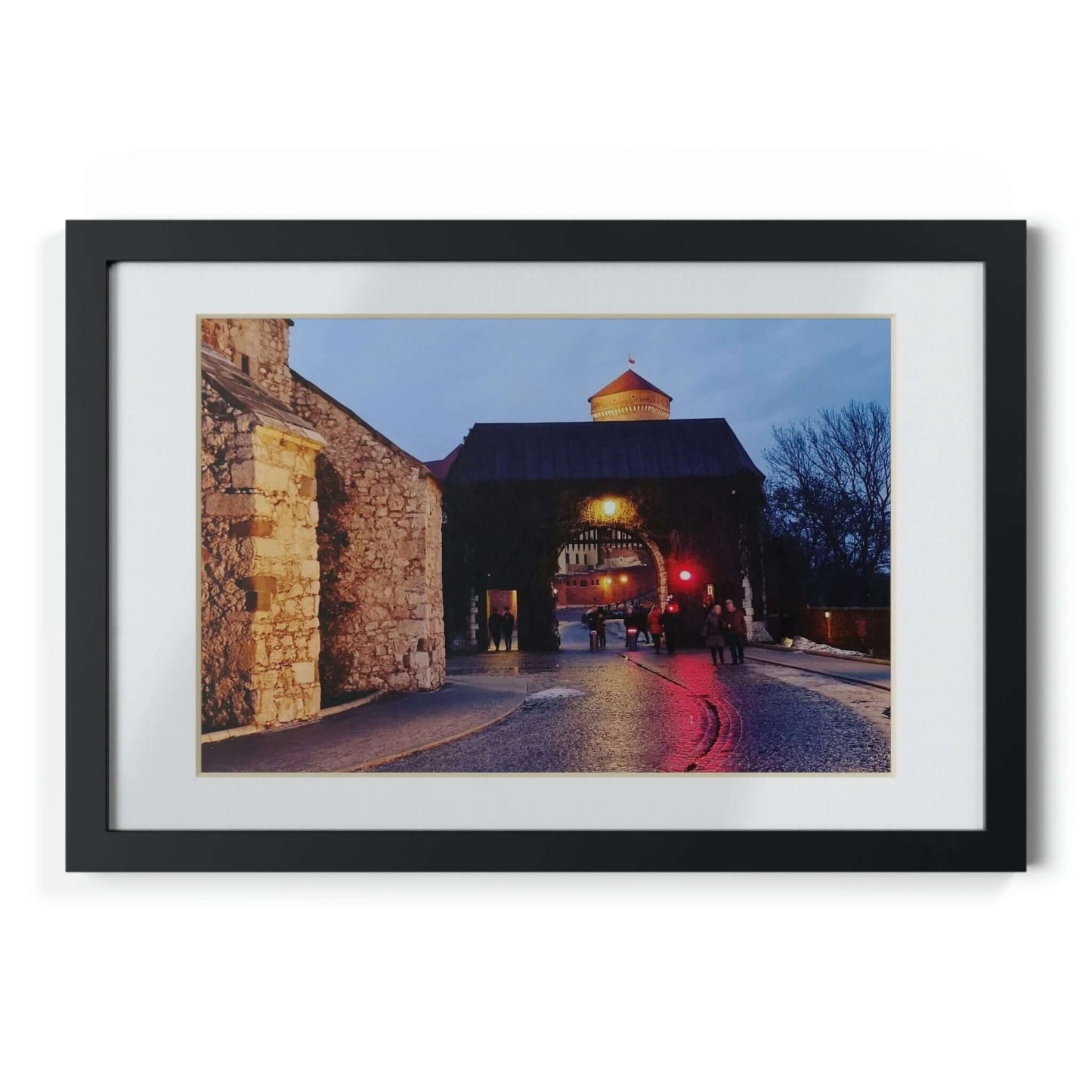 Wawel Gate | Poland | Framed Posters, Black