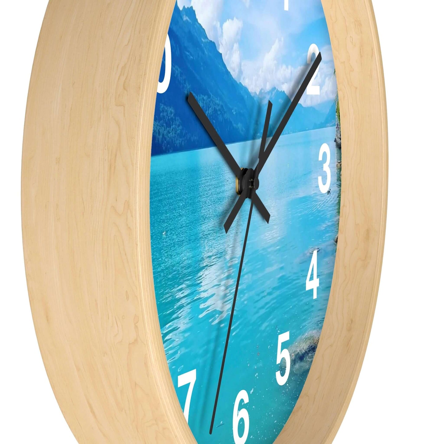 Lago de Brienz | Suiza | reloj de pared