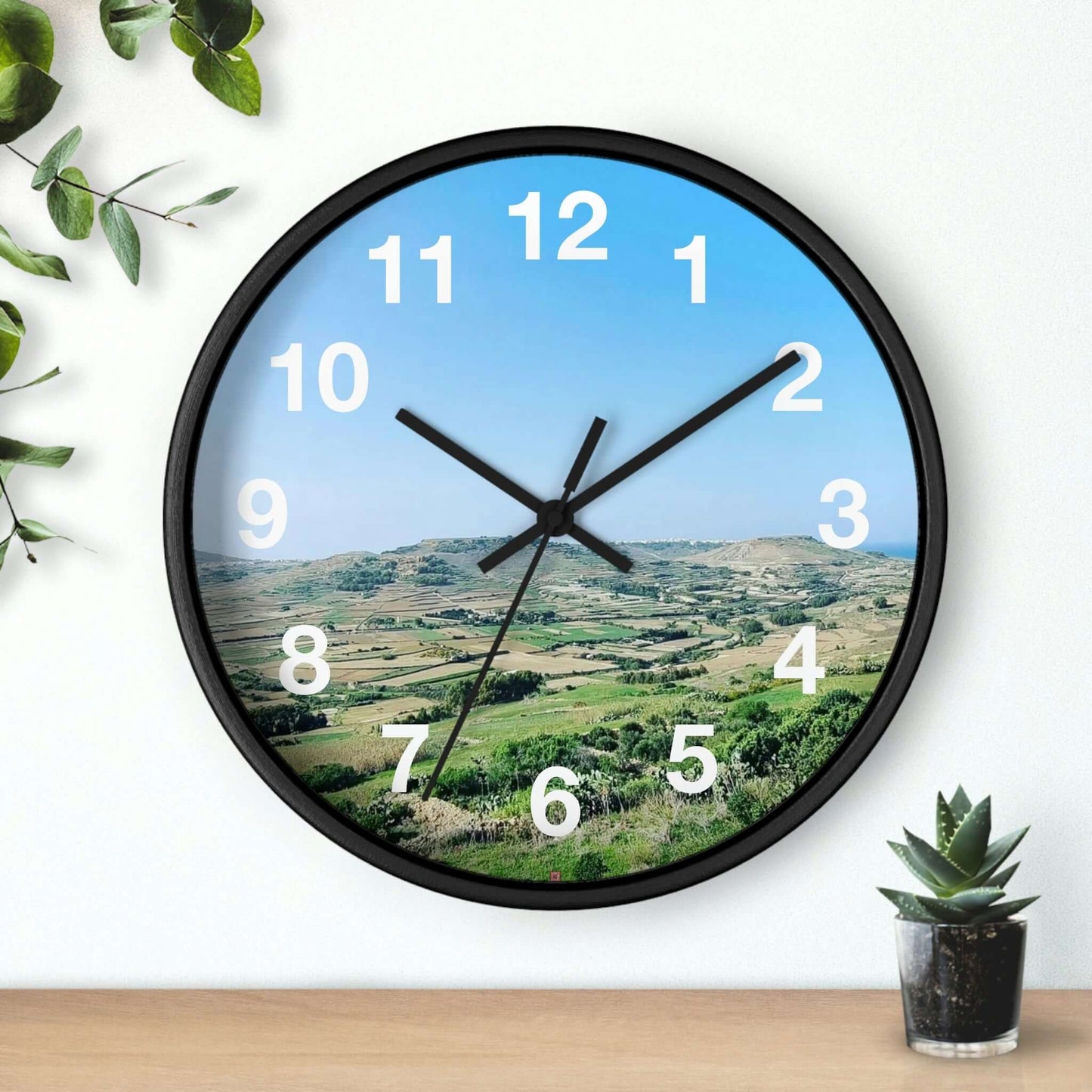 La escena impresionante | Gozo | reloj de pared