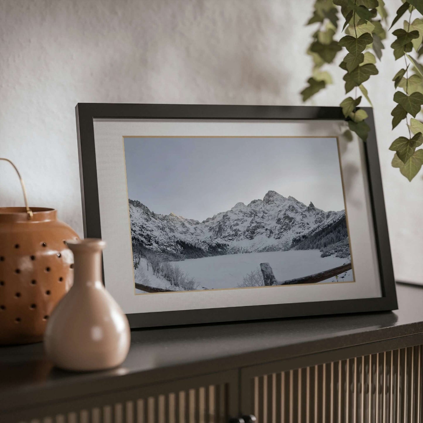 Morskie Oko | Poland | Framed Posters, Black