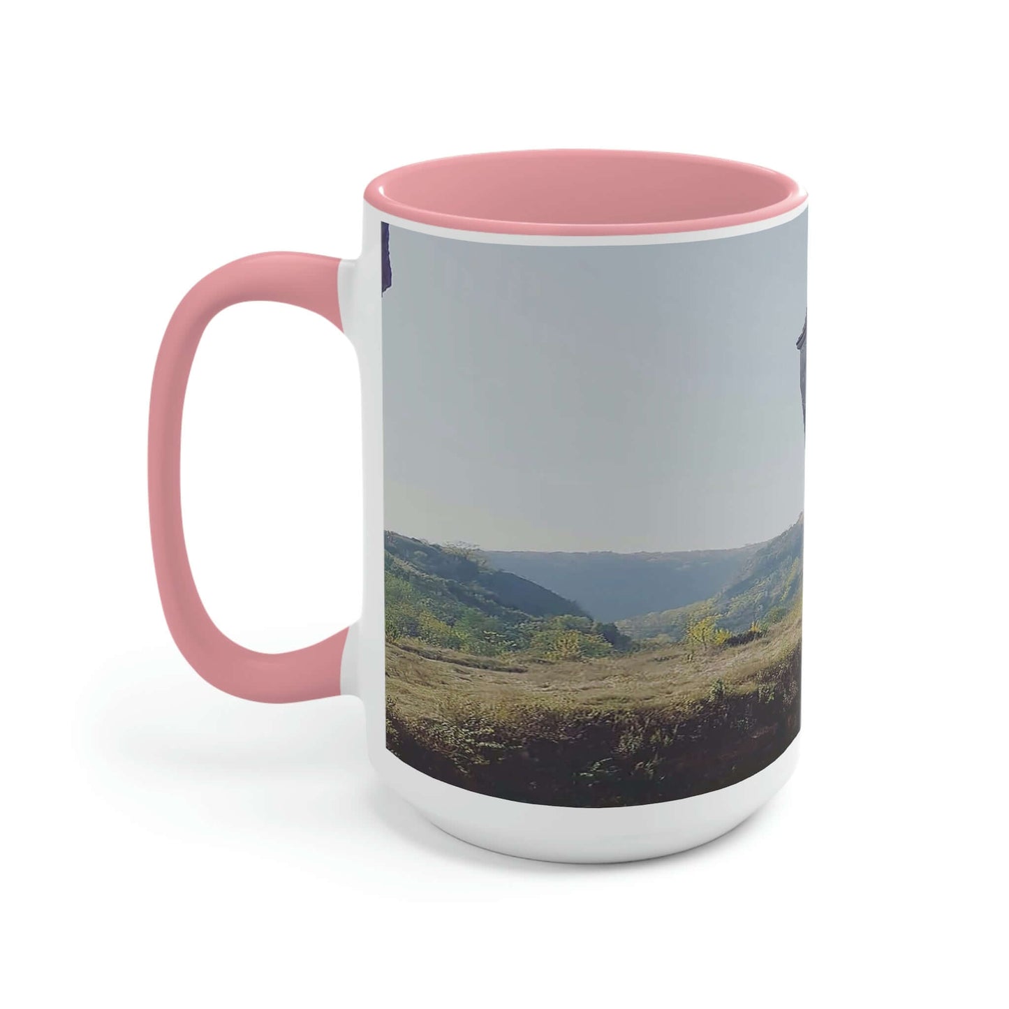 Hunedoara Castle Corvinilor | Romania | Two-Tone Coffee Mugs, 15oz