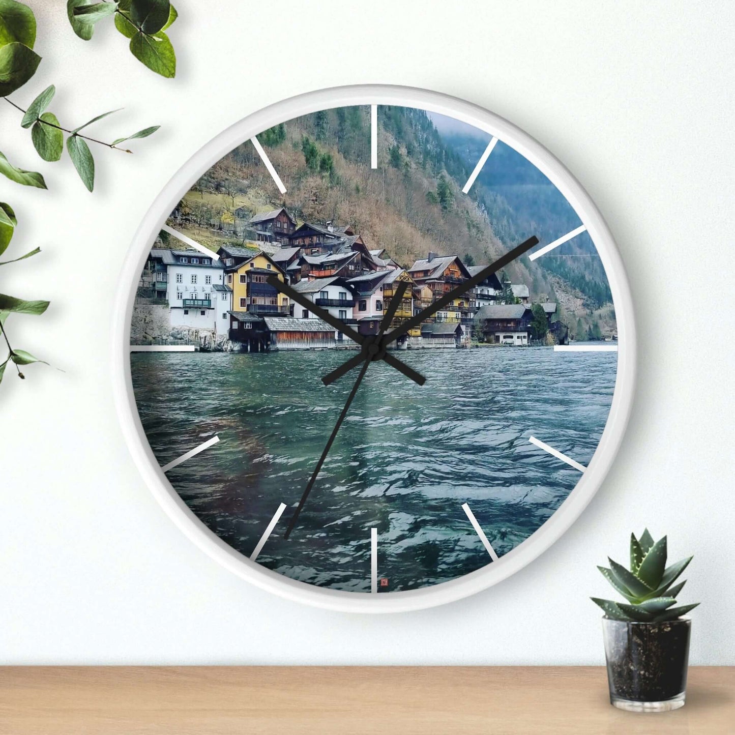 Hallstatt | Autriche | horloge murale