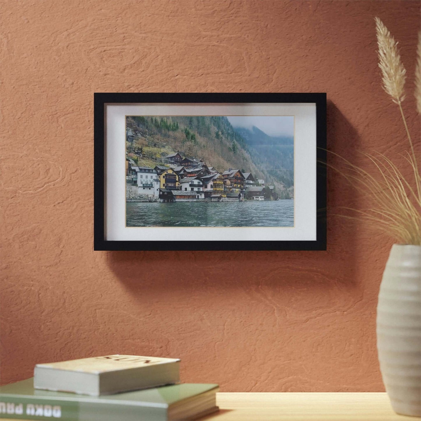 Hallstatt | Austria | Framed Posters, Black