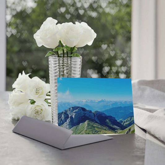 The Mt. Pilatus View | Switzerland | Holiday Cards