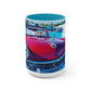The Vehicle | Cuba | Two-Tone Coffee Mugs, 15oz