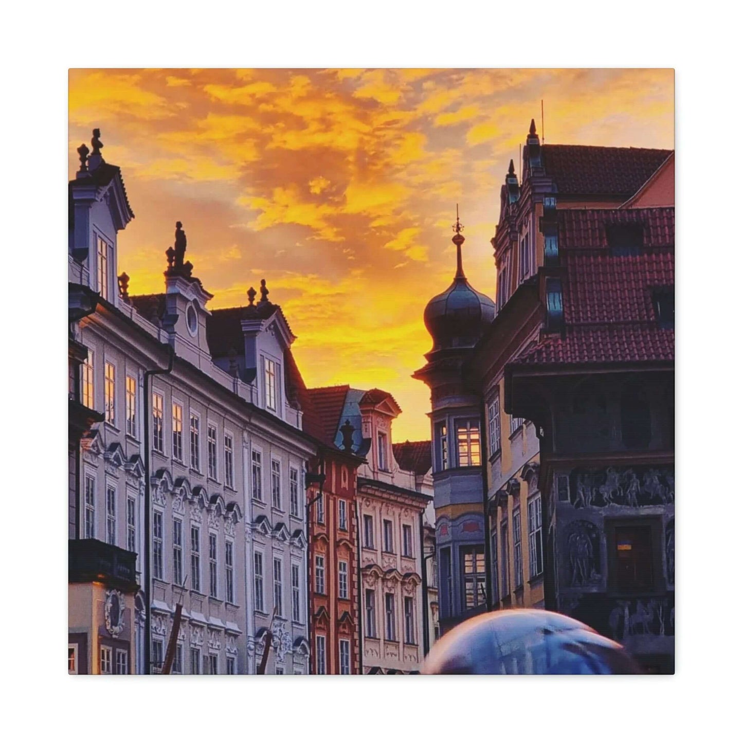 The City Center | Czech Republic | Canvas