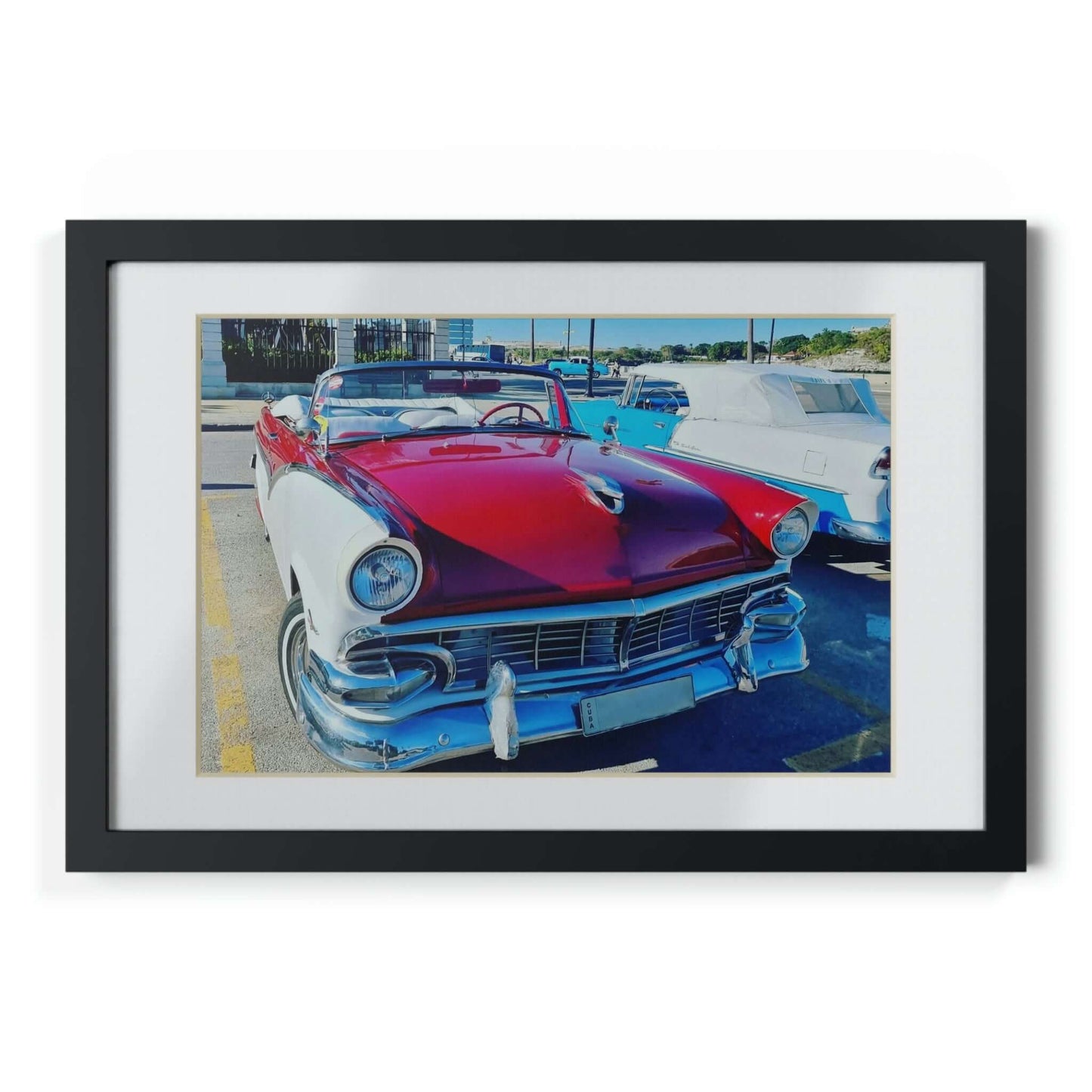 The Vehicle | Cuba | Framed Posters, Black