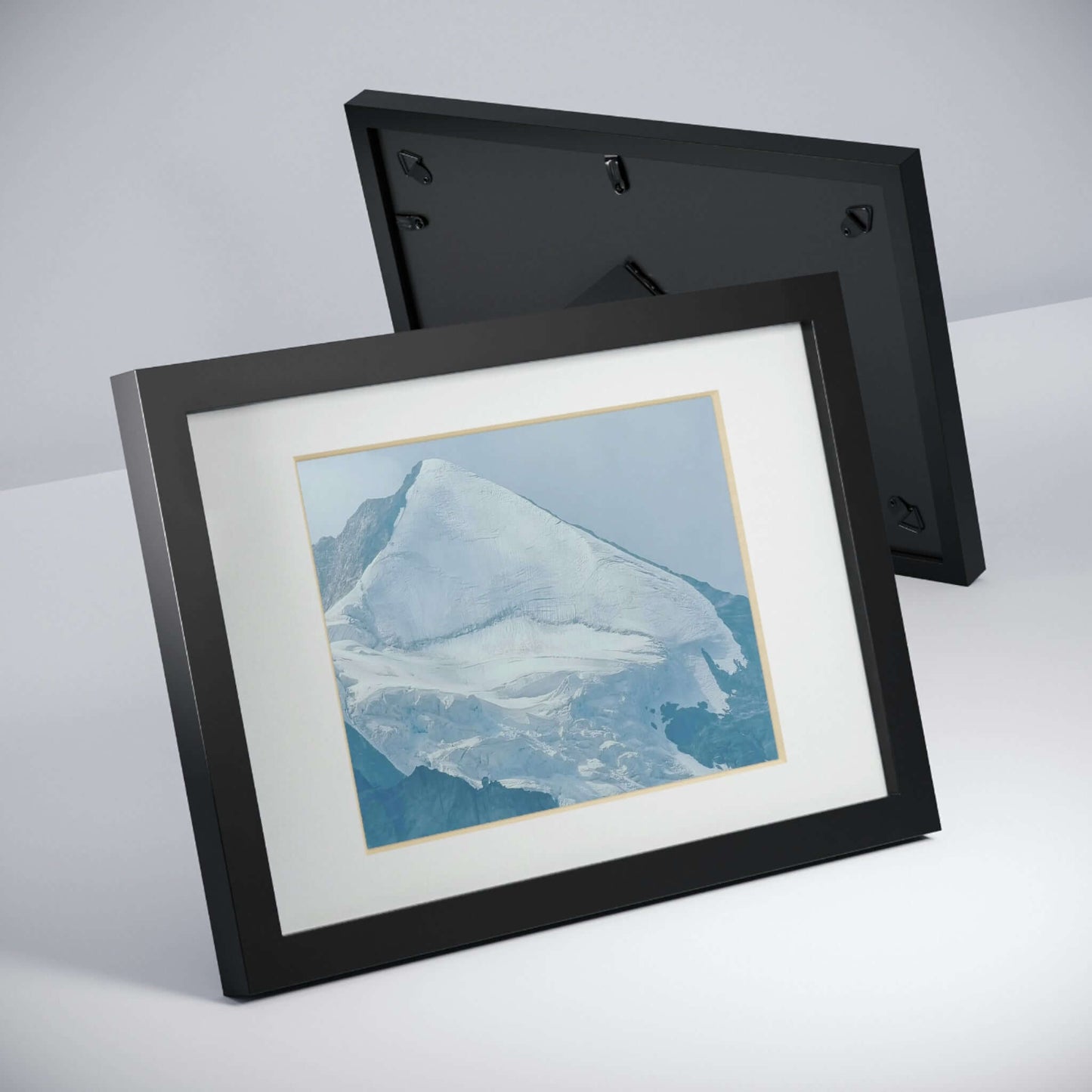 Top of Europe | Switzerland | Framed Posters, Black